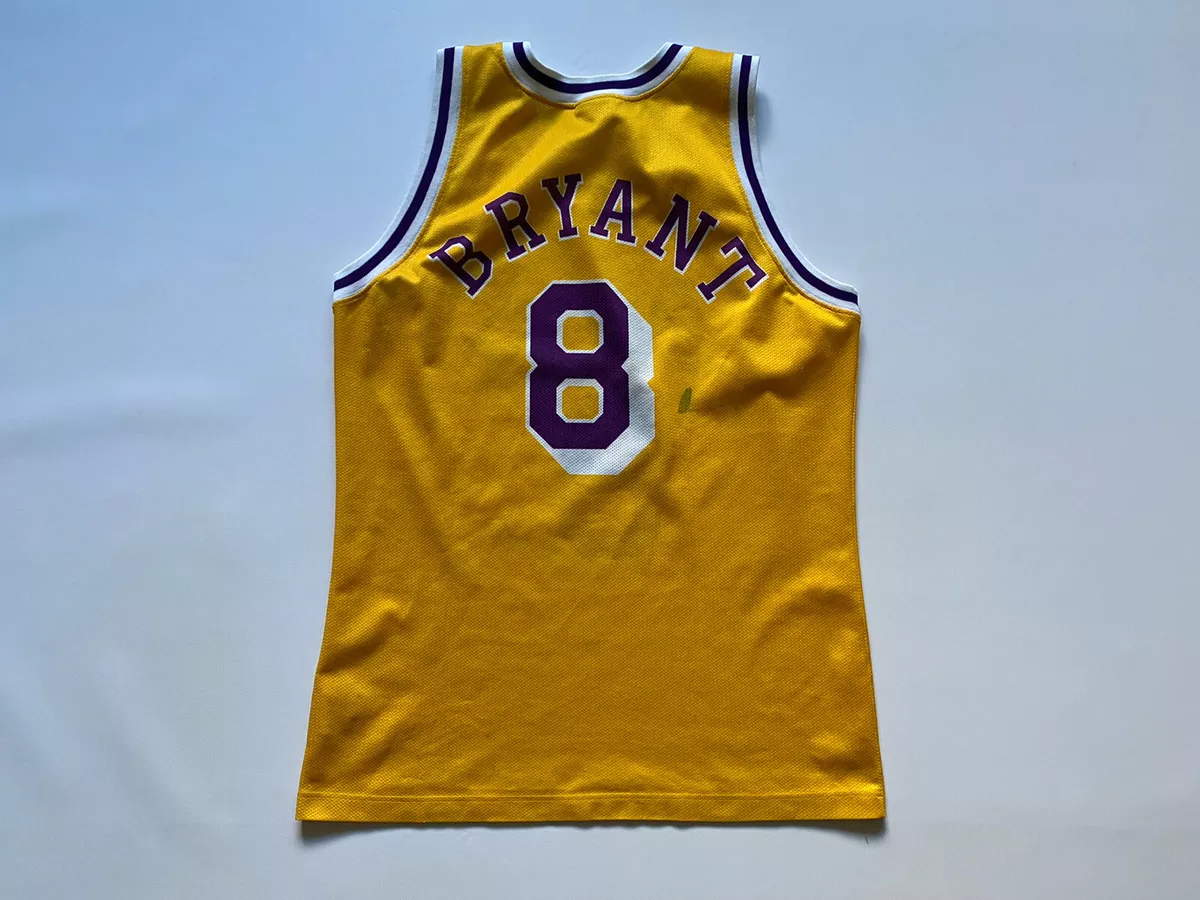 NBA LOS ANGELES LAKERS BASKETBALL SHIRT JERSEY CHAMPION #8 KOBE BRYANT