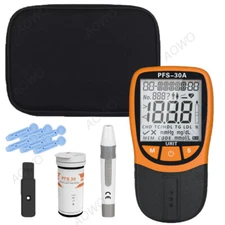 5 In1 Blood Lipid Meter Analyzer Cholesterol Triglycerid With 20pcs Strips