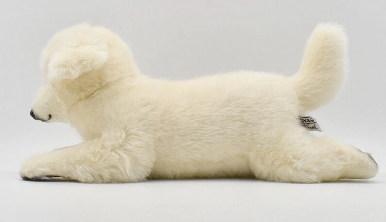 HANSA Stuffed Doll BH6581 Puppy 42 GREAT PYRENEES Plush Toy from Japan