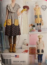 CUT ( some pieces) TO MED 2015 Simplicity Dress Pattern 1080 XS-XL