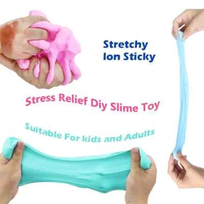 PLAY STORE CLAY SLIME FLUFFY AIR DRY SOFT GIFT PLASTICITY 100gr/4OZ/700GR NON TOXIC RELAX