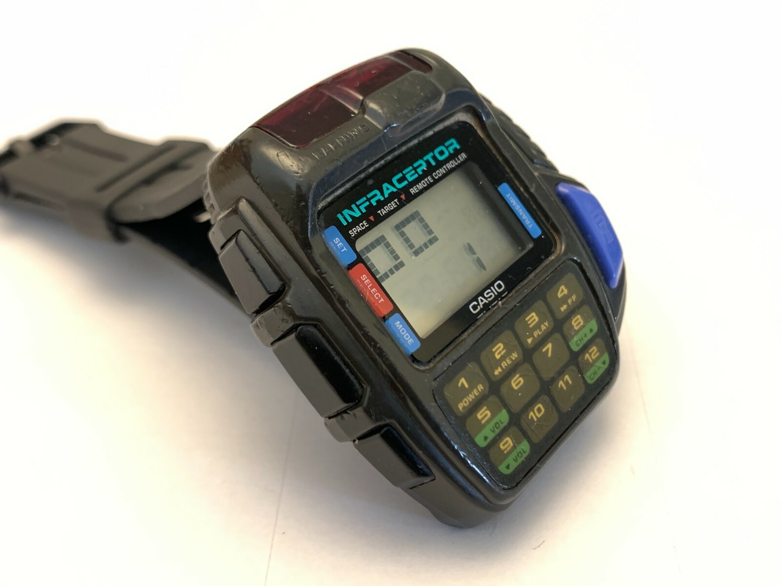 Vintage Digital Watch Casio JG-10 Mod. 1403 Infrabeamer w/original Band  70646634 | eBay