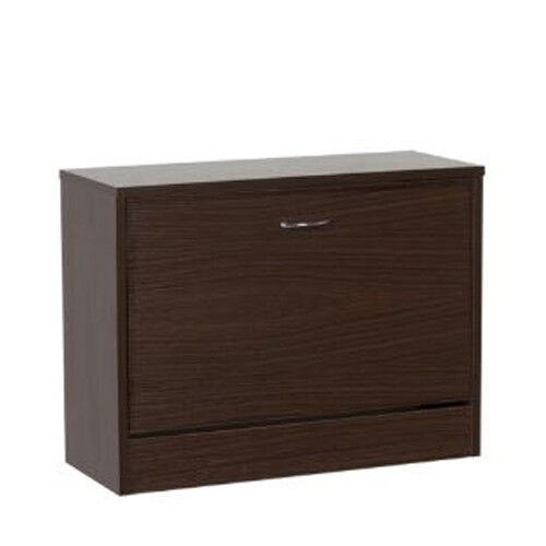 Armadio scarpiera con ripiani in legno Scarpiere armadietto a ribalta 59x24x45cm Armadio scarpiera con ripiani in legno Scarpiere armadietto a ribalta 59x24x45cm