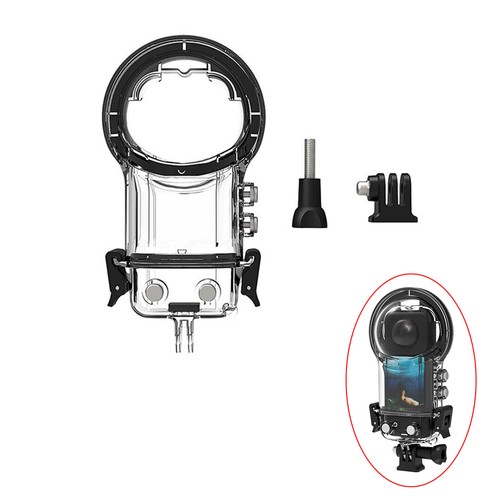 Panoramic Camera Waterproof Case Compatible with 360 X3, 195FT/60M IPX8