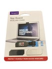 Targus Spy Guard Webcam Cover 3 Pack White Black Covers Laptop Webcam Slim Size