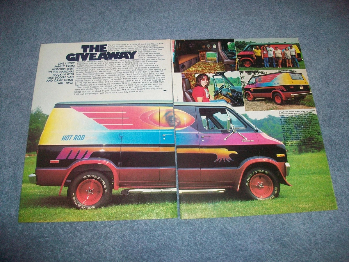 1976 Dodge Tradesman 200 Vintage Custom Van Article