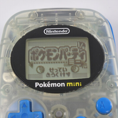 POKEMON MINI WOOPER BLUE Console MIN-001 Nintendo 1308 | eBay