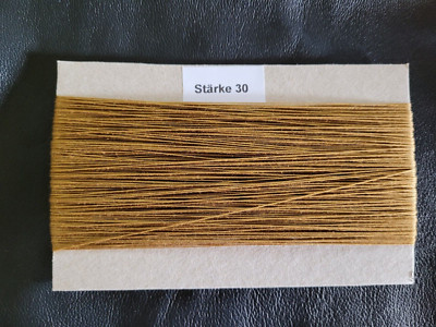 Nähgarn Amann Saba Garnstärke 30 extra Stark 100% Polyester 75 Meter Honigfarbe