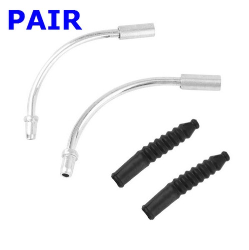Kit Cavo Freno Per Bici BMX E MTB, Colore Nero Chiaro (fumo) - Set