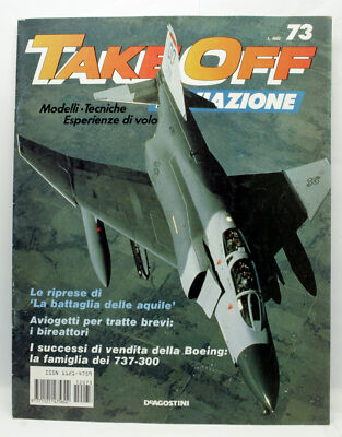 TAKE OFF L'AVIAZIONE VOLUME VII NO. 73 DEAGOSTINI MAGAZINE ITALIAN EDITION ML3 75182