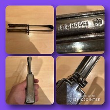 pince metal argenté asperges BROGGI service argenterie 