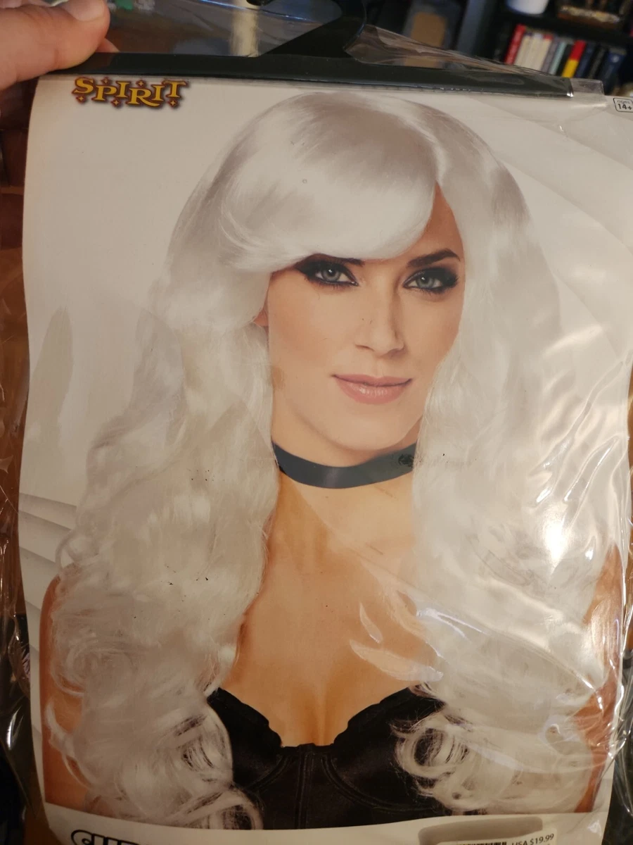 Black wig spirit hot sale halloween