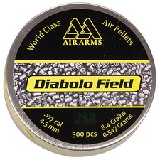 Air Arms Diablo Field Domed .177 4.52mm Air Rifle Gun Pellets 500 Tin Target