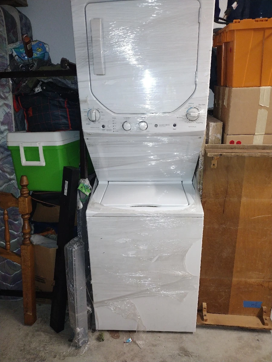 Ge stackable on sale washer dryer