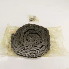 Whitney Renold #80 Single Strand Roller Chain W/ Conn. Link 115" Long 1" Pitch