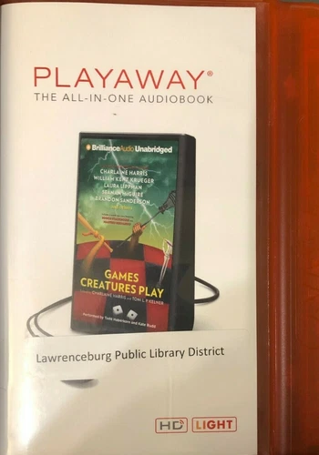 Games Creatures Play by Charlaine Harris (2014, Preloaded Digital audio Player)