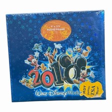 Disney Walt Disney World 2010 Photo Album NEW WDW Refillable Mickey 4x3.5 Frame