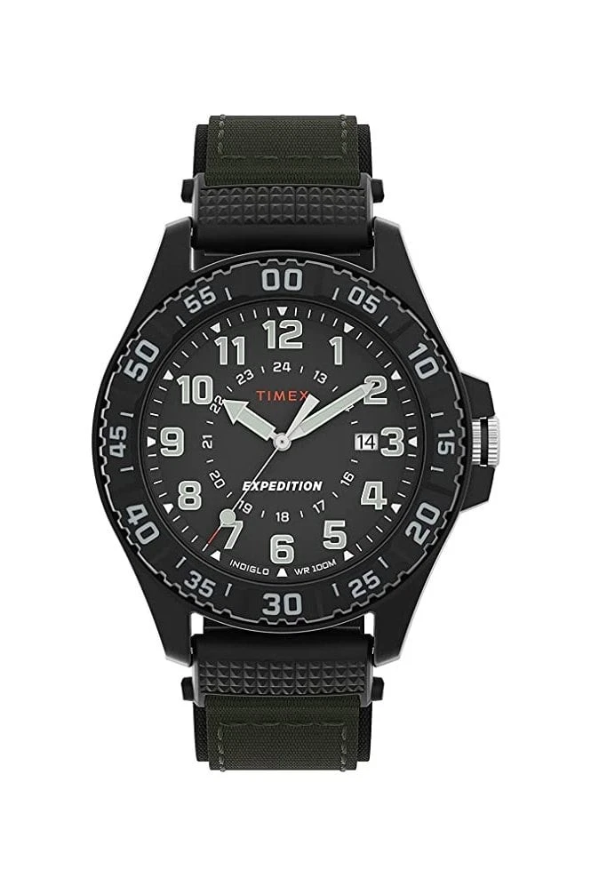 Timex Expedition Orologio Da Uomo 41 Mm - Quadrante Digitale, Cassa Verde, Cinturino In Resina Nera - TW4B28500 - 3