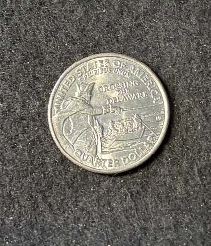 2021-D Washington Crossing the Delaware Quarter — photo from the most recent tracked eBay sale