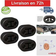 Supports échappement caoutchouc universels NIYATA lot de 4