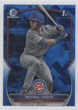 2023 Bowman Chrome Draft Sapphire Edition Michael Carico #BDC-170 6u5