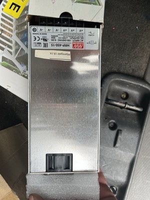 MEAN WELL HRP-450-15 15V 30A 450W Enclosed SMPS Remote On/Off DC OK