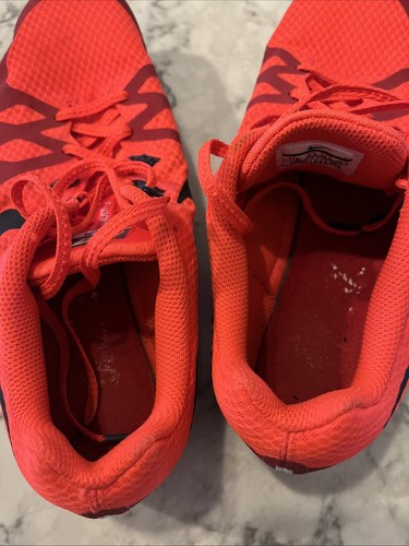 Nike Rival Zoom M Orange Burgundy Multi Use Racing Track Spikes Shoes Men's 11.5 - Picture 9 of 14