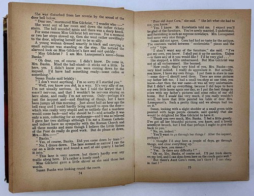 Vintage 1954 Book Club 1st Edition After The Funeral by Agatha Christie HB Book - Foto 4 di 6