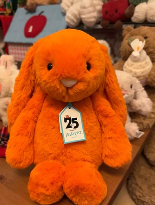 Bashful Luxe Amberley Bunny 25 Orange Soft ToyJellycatDoll 31cm