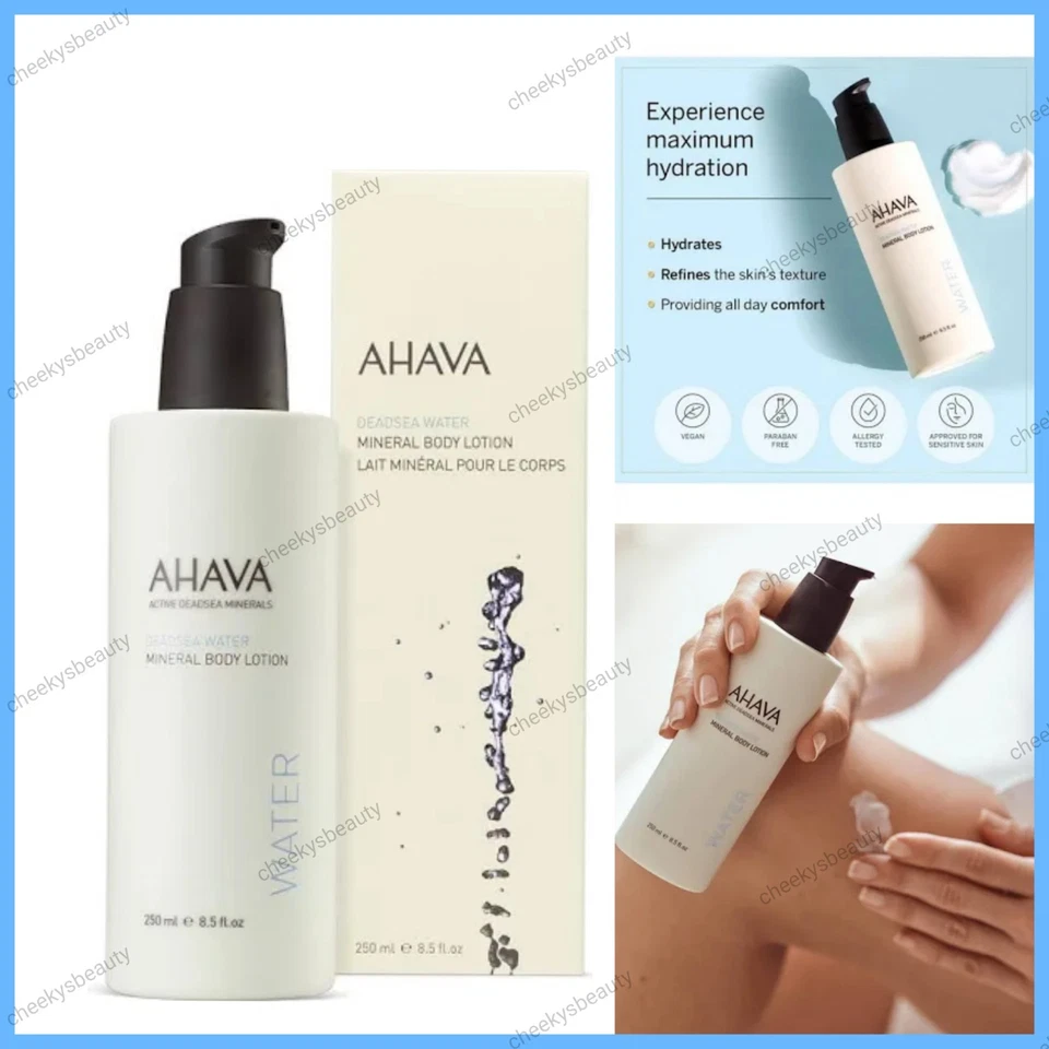 AHAVA Deadsea Water Mineral Body Lotion 250ml New & Boxed - Image 2 of 4