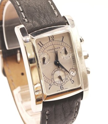 Longines DolceVita Ref. L5.656.4 Edelstahl Chronograph Quarz