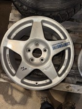 Single Compomotive 16” X 7 Alloy Wheel 5x100 Fits Impreza Wrx Sti Rally Car