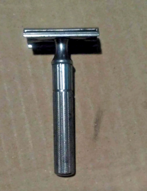 Gillette fat handle 1940s razor 3 peace.