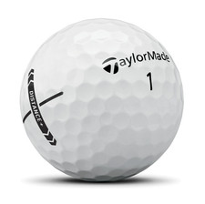 24 Taylor Made Distance Plus Golf Balls - 2 Dozen 24 Balls 4A - AAAA