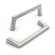 10 PCS Brushed Satin Nickel Cabinet Cupboard Drawer Handle Pull 3.75 Inch 96mm