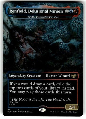 Renfield, Delusional Minion - Eruth, Tormented Prophet Innistrad: FOIL MTG