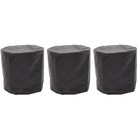 3PCS Esstischabdeckung Möbel Wasserdichtem Möbelstaubdicht Tisch Regenabdeckung