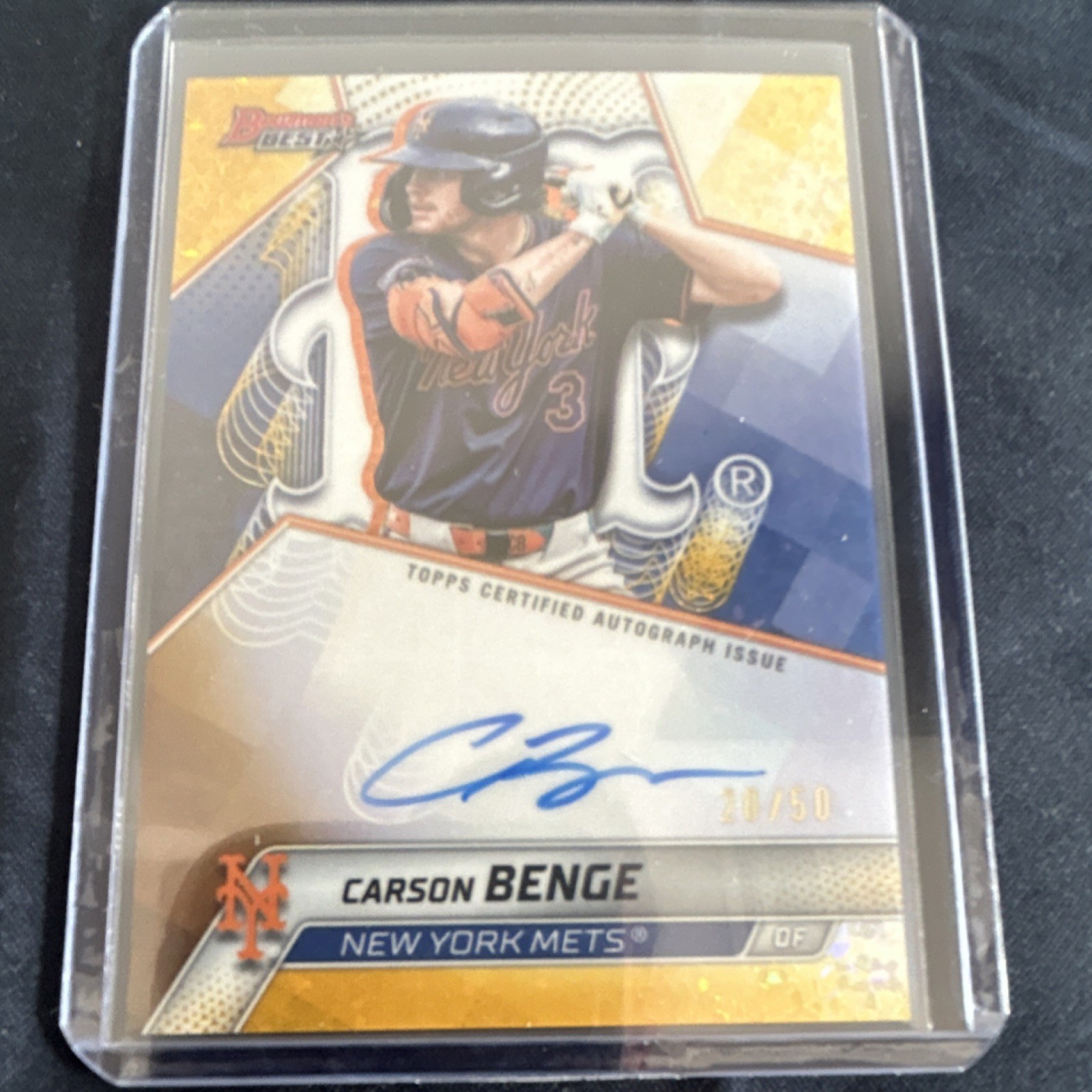 Carson Benge 2024 Bowman