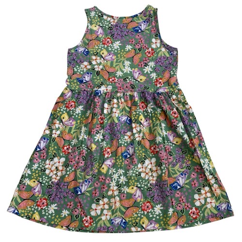 Bundle of 3 Girls Patterned Jersey Dress Butterfly Floral Unicorn Print Sz 8/10 - Bild 8 von 11