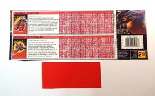 Fast Lane & Cloudraker Tech Specs 1985 Vintage Hasbro G1 Transformers w/ Decoder