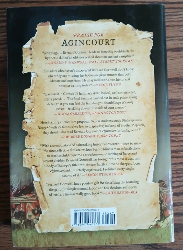 The Fort, AUTHOR SIGNED, by Bernard Cornwell 2010 1st ed. hardcover with DJ - Imagem 2 de 4