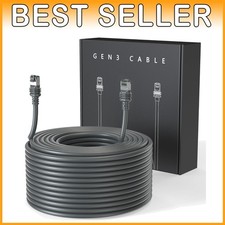 Grey Satellite Cable for Starlink Standard 100FT