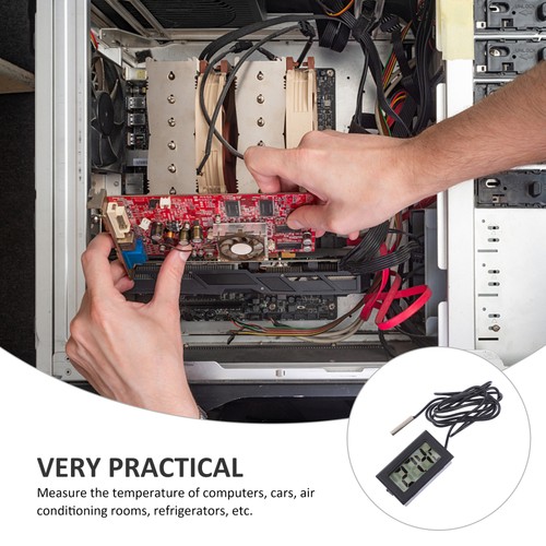 Water-cooled Thermometer Cooling Systems Digital Temperature Gauge - 第 11/12 張圖片