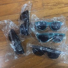 BUNDLE Lot of Retro Packaged Set Fashion Summer Women's Black Green Sunglasses