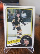 1984-85 Topps Hockey: #3 Tom Fergus, Boston Bruins