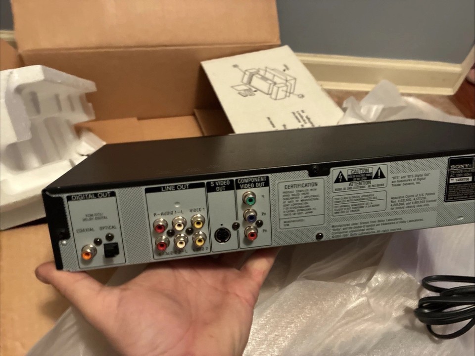 Sony Cd/Dvd Player DVP-NS300 Black Brand New Open Box DVD CD | eBay