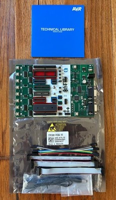 ATMEL AVR STK500 Development and Programming Board with cables.