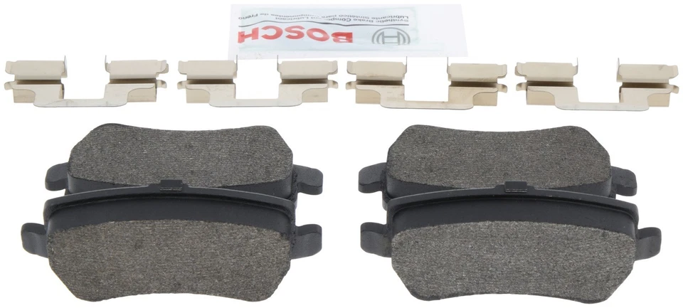 Juego de pastillas de freno de disco traseras Bosch BP1307 07-18 Volvo S60 S80 XC70 XC60 V60 Land Foto 2 de 4