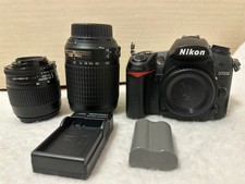 Nikon D7000 digital SLR camera with 2 lenses