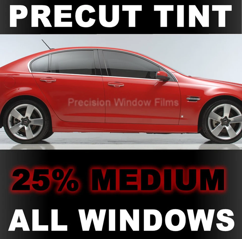 PreCut Window Tint - 中号 25% VLT 胶片适用于 2010 - 2017 雪佛兰 Equinox  — 第 2/4 张图片